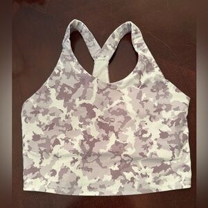 KYODAN GREY CAMO RACERBACK SPORTS BRA MEDIUM